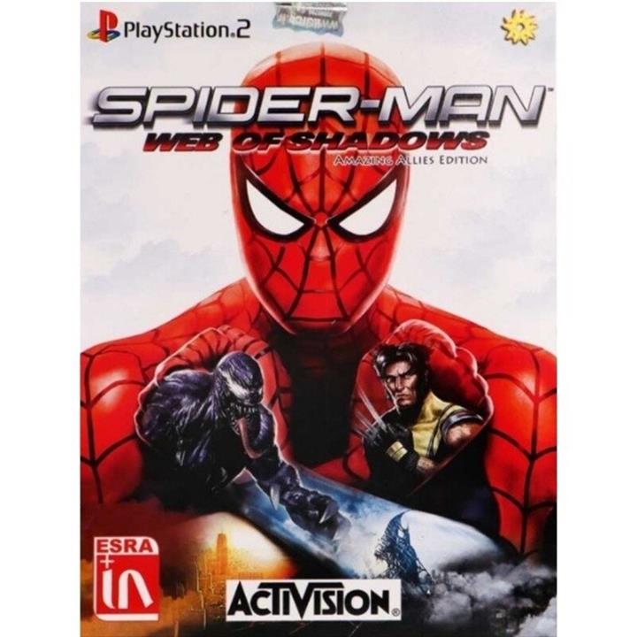 بازی Spider-Man Web of Shadow برای ps2